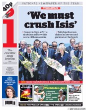 I Newspaper (UK) Newspaper Front Page for 30 June 2015