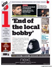 I Newspaper (UK) Newspaper Front Page for 4 November 2015