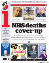 I Newspaper (UK) Newspaper Front Page for 8 December 2015