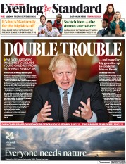 London Evening Standard (UK) Newspaper Front Page for 14 September 2020