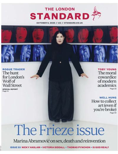 London Evening Standard Newspaper Front Page (UK) for 15 October 2025