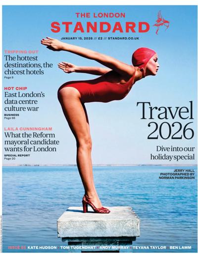 London Evening Standard Newspaper Front Page (UK) for 21 January 2026