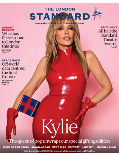 London Evening Standard Newspaper Front Page (UK) for 4 December 2025