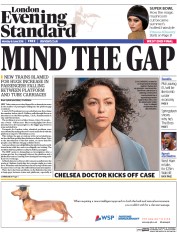 London Evening Standard (UK) Newspaper Front Page for 7 June 2016