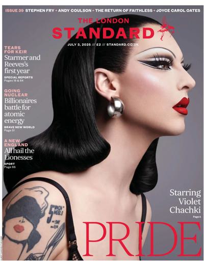 London Evening Standard Newspaper Front Page (UK) for 8 July 2025
