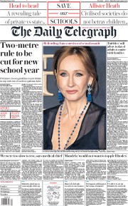 The Daily Telegraph (UK) Newspaper Front Page for 11 June 2020