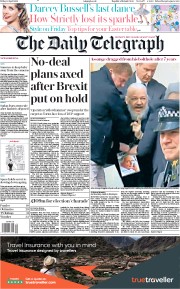 The Daily Telegraph (UK) Newspaper Front Page for 12 April 2019