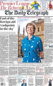 The Daily Telegraph (UK) Newspaper Front Page for 17 June 2020