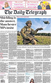 The Daily Telegraph (UK) Newspaper Front Page for 20 October 2020