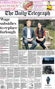 The Daily Telegraph (UK) Newspaper Front Page for 24 September 2020