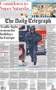 The Daily Telegraph (UK) Newspaper Front Page for 27 June 2020