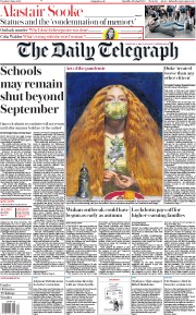 The Daily Telegraph (UK) Newspaper Front Page for 9 June 2020