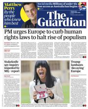 The Guardian front page for 10 December 2025