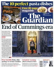 The Guardian (UK) Newspaper Front Page for 14 November 2020