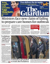 The Guardian (UK) Newspaper Front Page for 14 May 2020