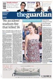 The Guardian (UK) Newspaper Front Page for 16 April 2015