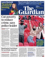 The Guardian (UK) Newspaper Front Page for 19 April 2021