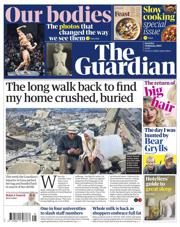 The Guardian front page for 1 February 2025