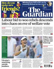 The Guardian front page for 1 July 2025
