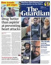 The Guardian front page for 1 September 2025