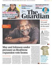 The Guardian (UK) Newspaper Front Page for 22 June 2018