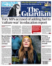 The Guardian (UK) Newspaper Front Page for 22 June 2021