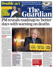 The Guardian (UK) Newspaper Front Page for 23 February 2021