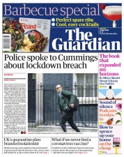 The Guardian (UK) Newspaper Front Page for 23 May 2020