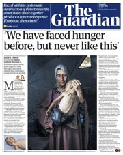 The Guardian front page for 24 July 2025