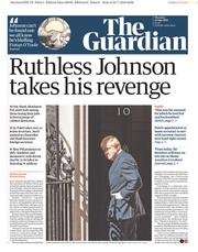 The Guardian (UK) Newspaper Front Page for 25 July 2019