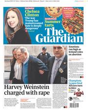 The Guardian (UK) Newspaper Front Page for 26 May 2018