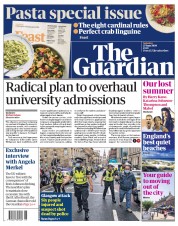 The Guardian (UK) Newspaper Front Page for 27 June 2020