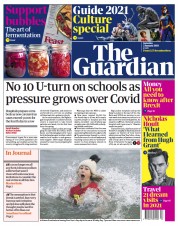 The Guardian (UK) Newspaper Front Page for 2 January 2021