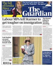 The Guardian front page for 5 February 2025