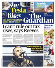 The Guardian front page for 5 July 2025