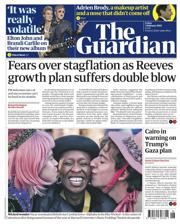 The Guardian front page for 7 February 2025