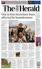 The Herald front page for 10 October 2025