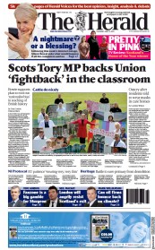 The Herald (UK) Newspaper Front Page for 10 June 2021