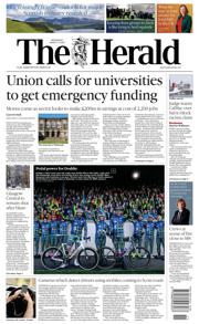 The Herald front page for 11 March 2026