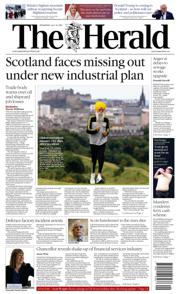 The Herald front page for 16 July 2025