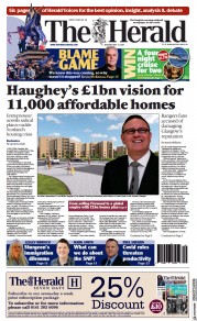 The Herald (UK) Newspaper Front Page for 17 May 2021