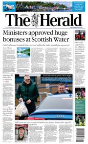 The Herald front page for 19 February 2025