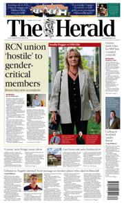 The Herald front page for 22 July 2025