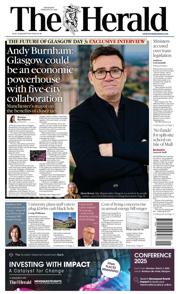 The Herald front page for 26 February 2025