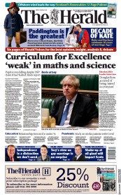 The Herald (UK) Newspaper Front Page for 29 April 2021