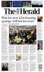 The Herald front page for 2 March 2026