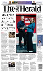 The Herald front page for 30 September 2025