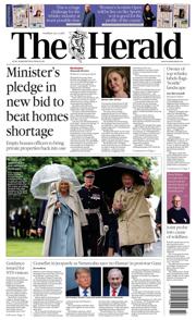 The Herald front page for 3 July 2025