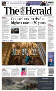 The Herald front page for 5 February 2025