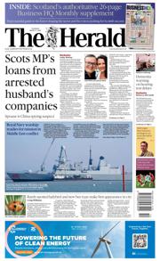 The Herald front page for 5 March 2026